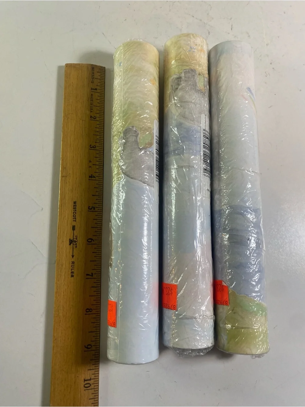 York Pastel Noah's Ark And Crew Wallpaper Border SL8330b 3 Rolls 15 Feet Each